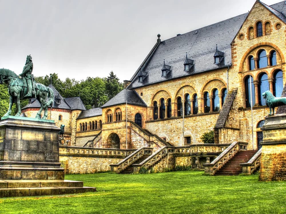 Kaiserpfalz Goslar — the 11th-century Romanesque imperial palace of Henry III, the seat of the Holy Roman Empire's Salian dynasty, in Goslar's UNESCO World Heritage old town