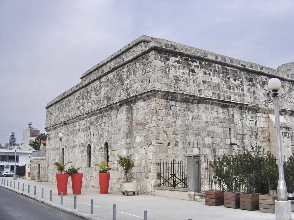 Limassol Medieval Castle in the old town of Limassol, Cyprus