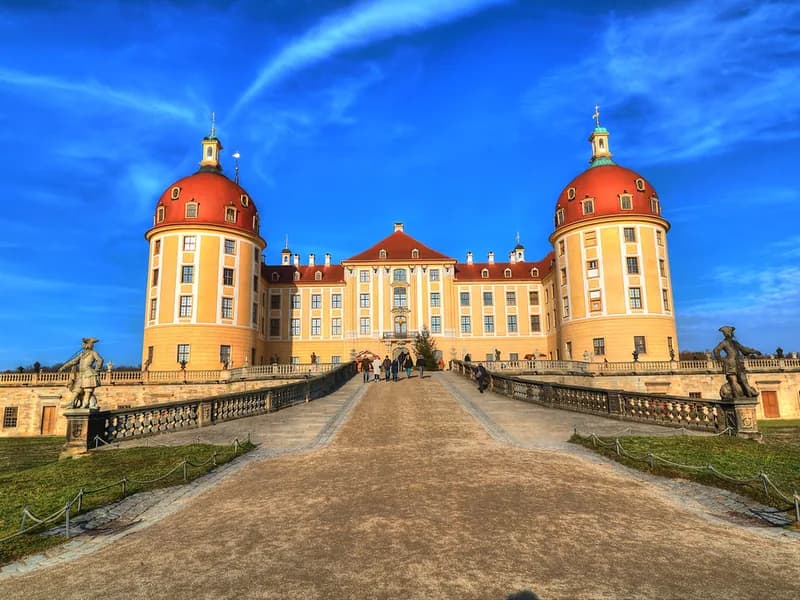 Schönbrunn Palace gardens from the Gloriette — the opening panorama of the Central Europe Palaces route