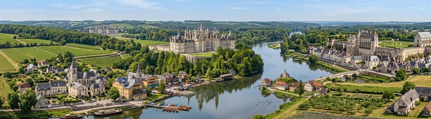 Château de Chambord reflected in the Cosson river at dawn — the Loire Valley's most theatrical château