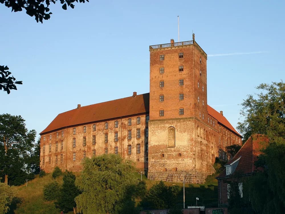 Koldinghus Palace in Kolding, Denmark — the medieval royal fortress rebuilt after the 1808 Napoleonic-era fire in an internationally celebrated combination of ruins and modern architecture