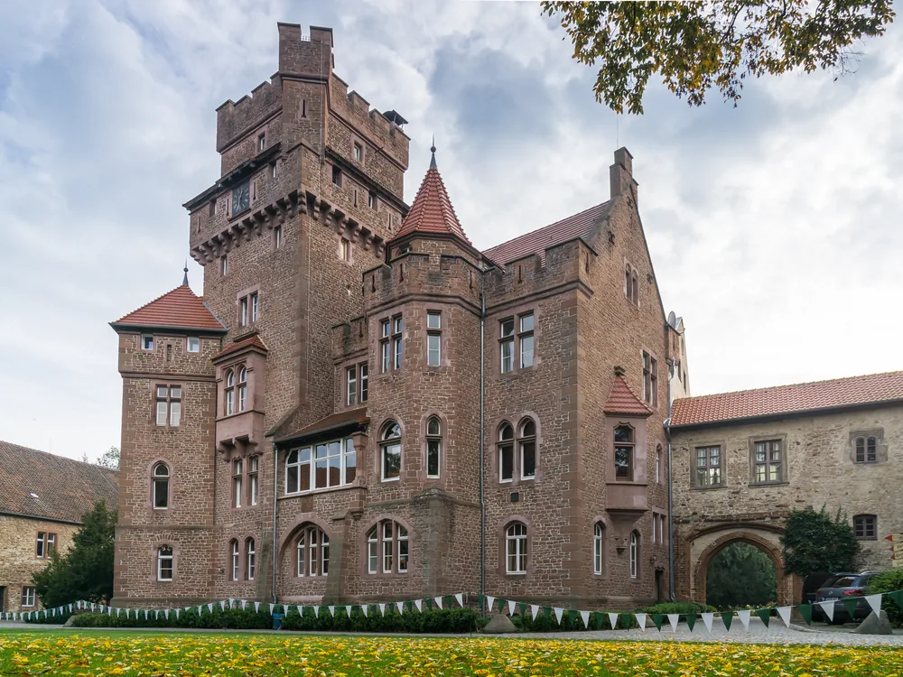 Altenhausen Castle (Schloß Altenhausen) near Magdeburg, Saxony-Anhalt, Germany