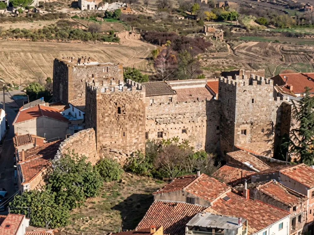 Añón de Moncayo Castle, a family-run rural castle hotel in the Moncayo region, Zaragoza province, Aragon, Spain