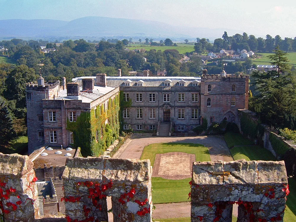 Appleby Castle in the Eden Valley, Cumbria, England, home to one of only three intact Norman keeps in the country