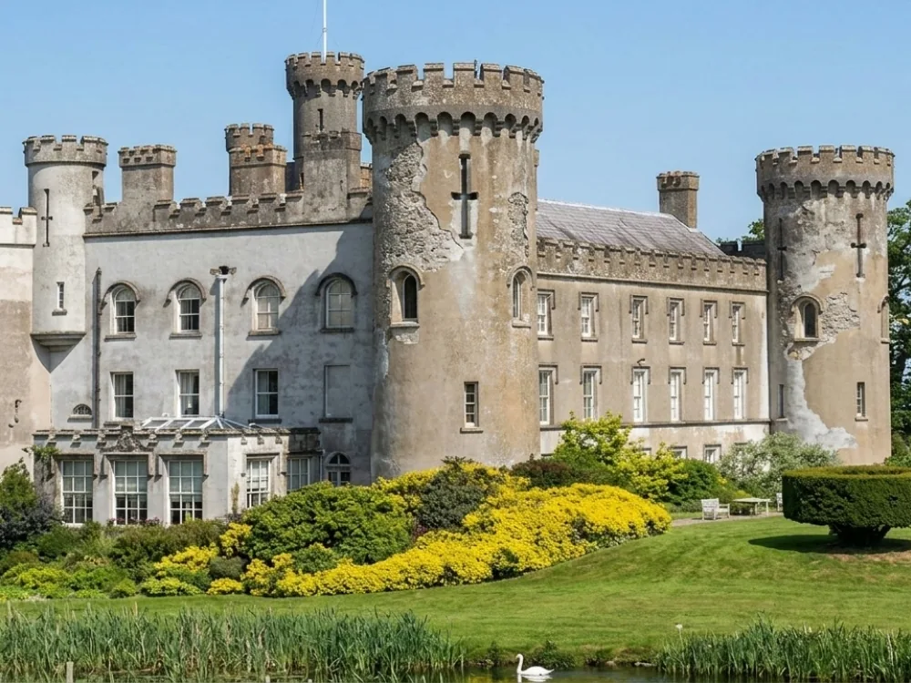 Barmeath Castle near Dunleer, County Louth, Ireland, a family-run guest house still owned by the Bellew family