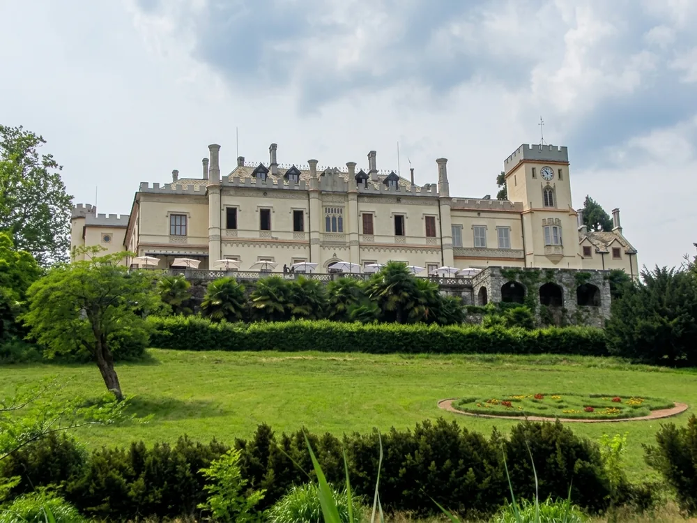 Castello Dal Pozzo, a Neo-Gothic Revival estate above Lake Maggiore, Piedmont, Italy