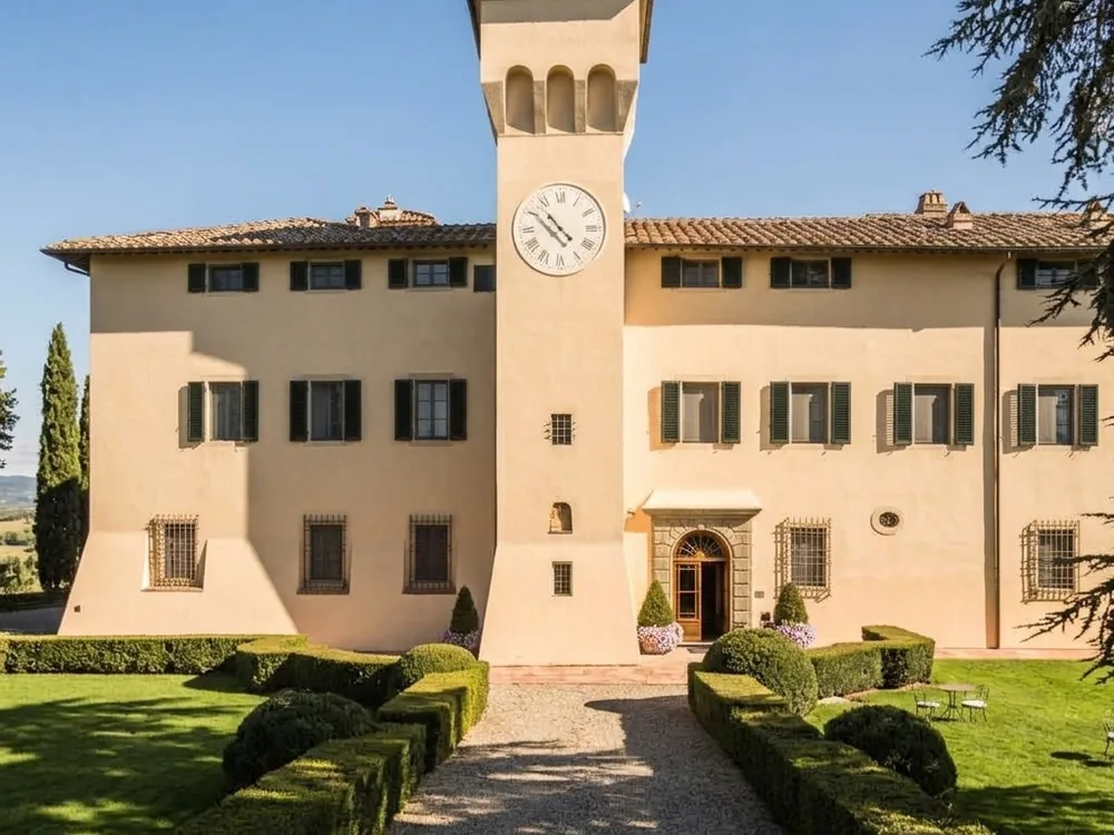 Castello del Nero, a COMO Hotels property in the Chianti hills near Tavarnelle Val di Pesa, Tuscany, Italy