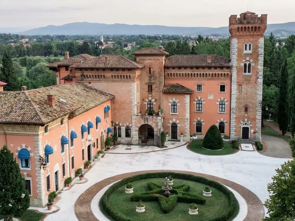 Castello di Spessa, a golf and wine resort in the Collio region of Friuli-Venezia Giulia, Italy