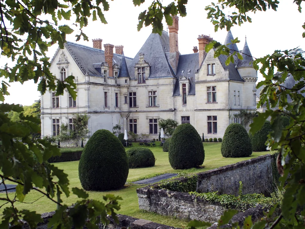Château de La Bourdaisière, a Loire Renaissance manor surrounded by formal gardens in Montlouis-sur-Loire