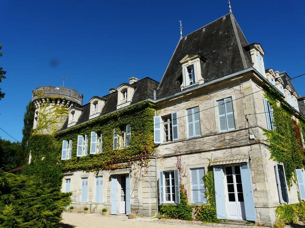 Château de Lalande, a restored 18th-century Dordogne estate beside the Isle river valley, near Périgueux, France