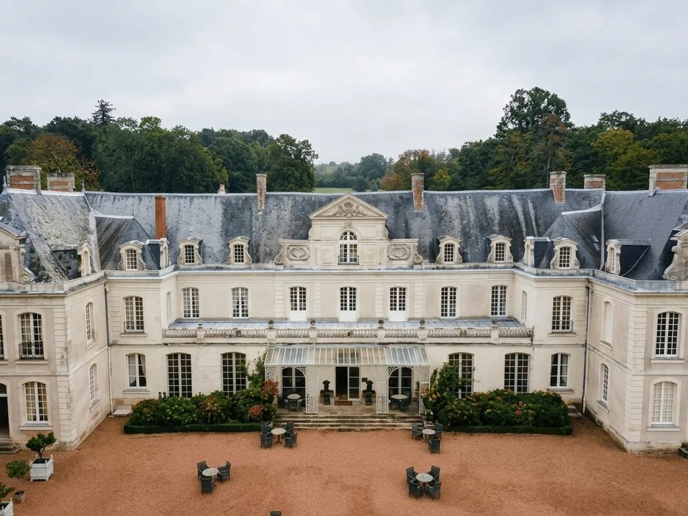 Château Des Briottières, a seven-generation family estate with château, orangery and garden lodge, near Angers, Anjou, France