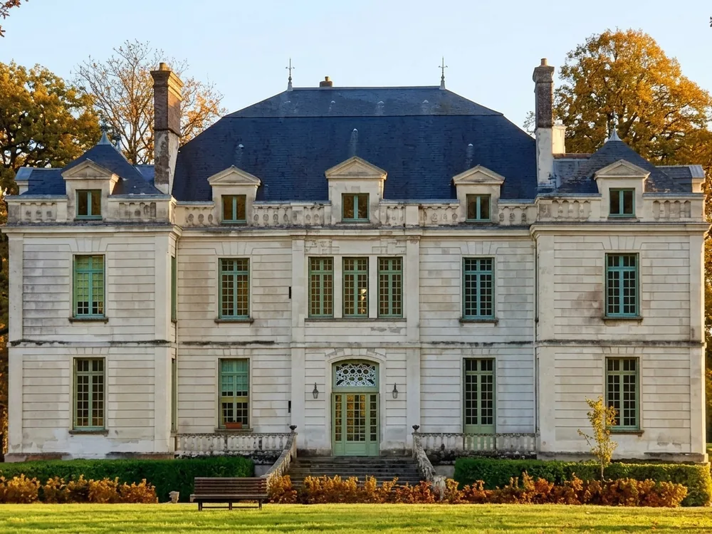 Château du Breuil, a small 19th-century château restored as a guesthouse, Mazières-de-Touraine, Loire Valley, France
