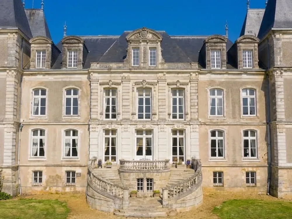 Chateau la Bainerie, a 15th-century Louis XIII-style château run as an intimate bed-and-breakfast, near Angers, Anjou, France