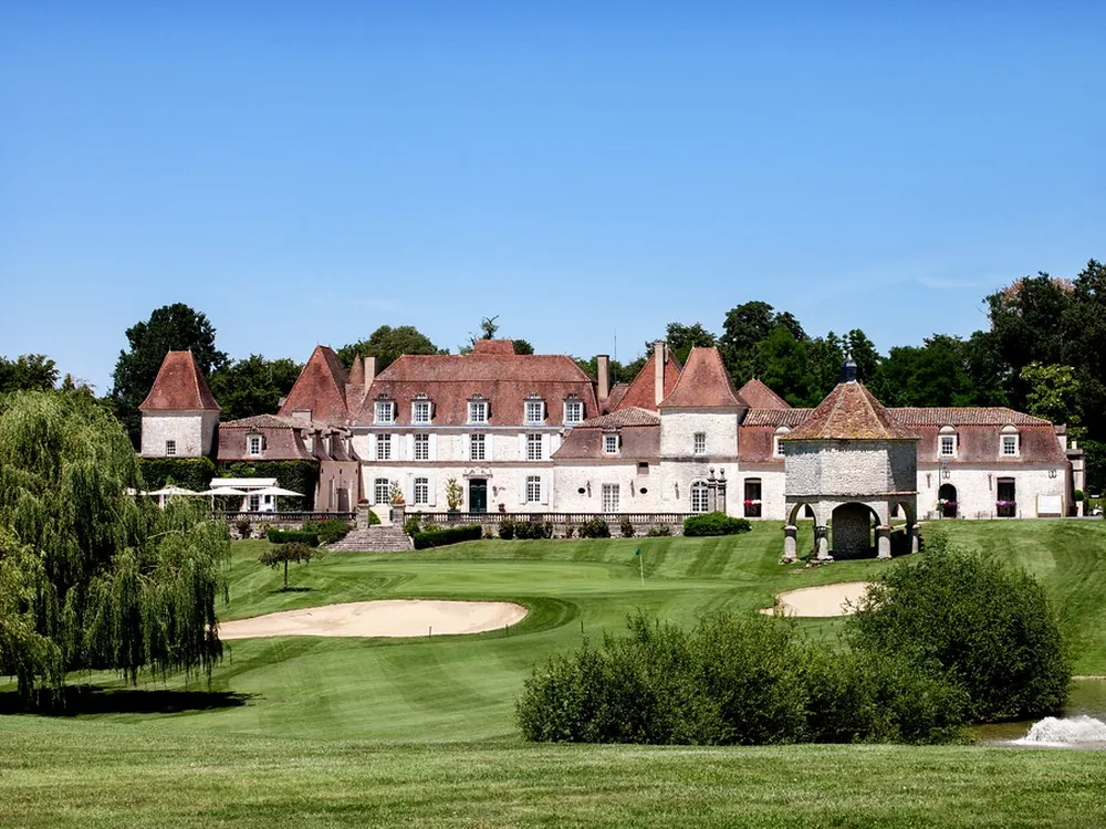 Château des Vigiers, a 1597 Périgord château paired with a modern golf resort, Monestier, Dordogne, France