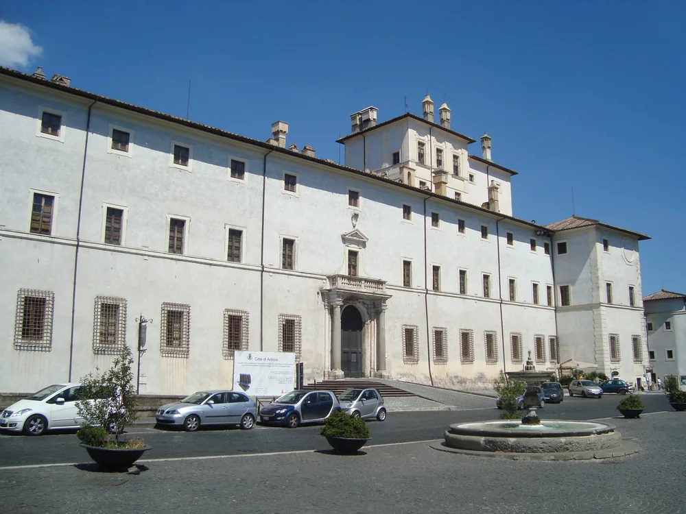Palazzo Chigi in Ariccia, Lazio — Bernini's Baroque palace on the oval piazza, one of the best-preserved 17th-century noble interiors in Italy