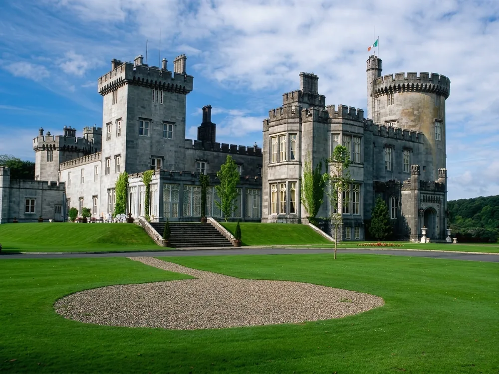 Dromoland Castle in County Clare, Ireland, the 19th-century ancestral seat of the O'Brien family, descendants of Brian Boru