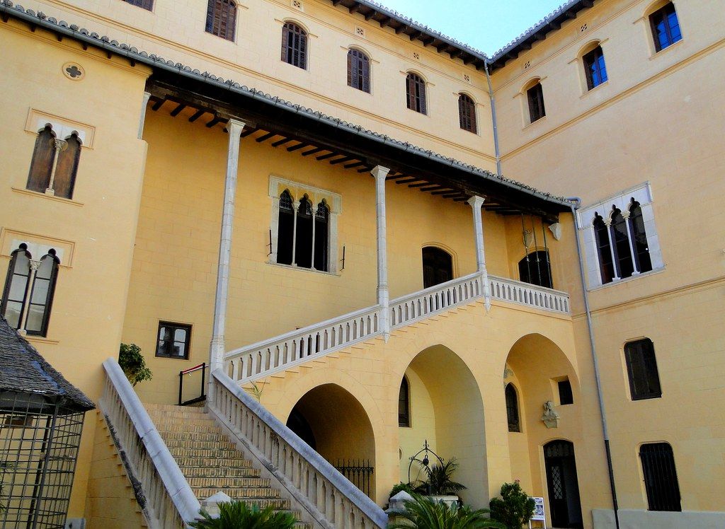 The Gandia Ducal Palace (Palau Ducal dels Borja) in Gandia, Valencia — the Gothic-origin palace of the Borgia family, birthplace of Saint Francis Borgia and home to the Baroque Golden Gallery