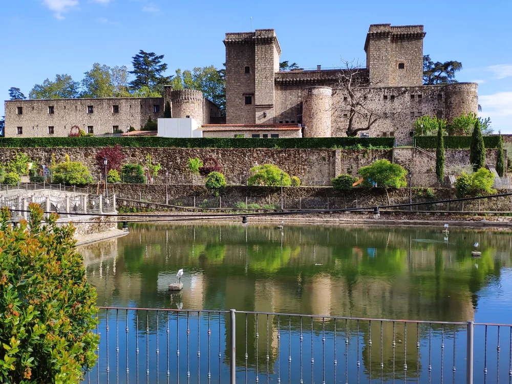 Jarandilla de la Vera Castle, the 15th-century castle-palace where Emperor Charles V stayed before retiring to Yuste, Cáceres, Spain