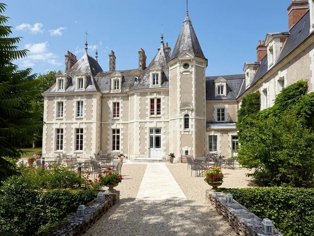 Les Sources de Cheverny, a Loire Valley resort combining an 18th-century château with lakeside cabins, Cheverny, France