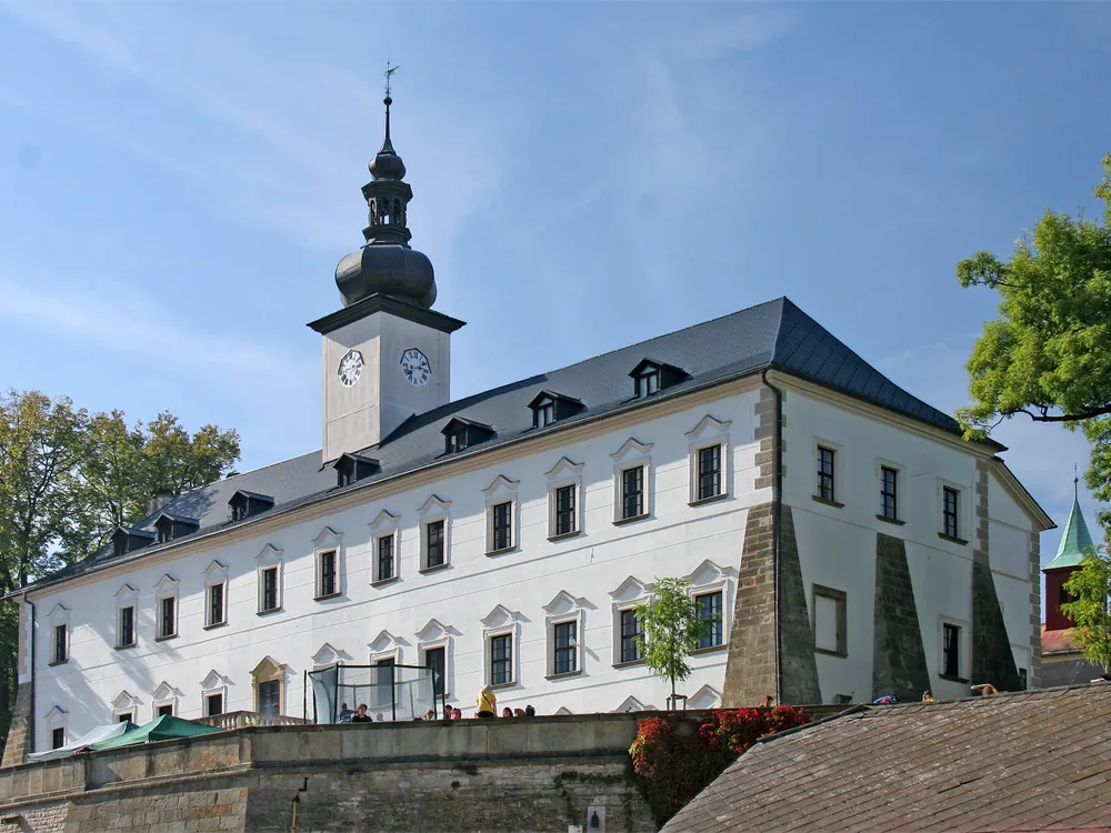 Letohrad Château on the main square of Letohrad, Pardubice Region, Czech Republic