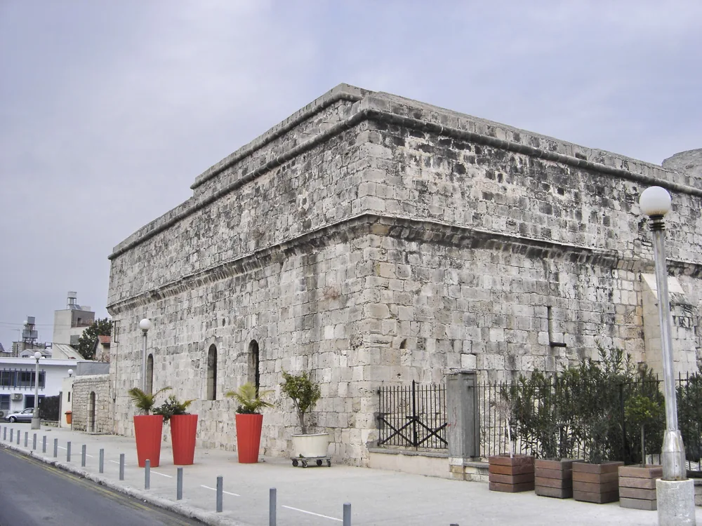Limassol Medieval Castle in the old town of Limassol, Cyprus