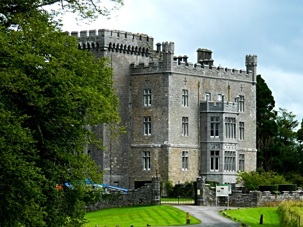 Markree Castle near Collooney, County Sligo, Ireland, the former Cooper family seat and site of a 19th-century astronomical observatory