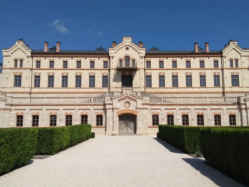 Mimi Castle (Castel Mimi) in Bulboaca, Moldova — the French-style wine château built in 1893 by Italian architects for the last Governor of Bessarabia, Moldova's only château-style wine estate