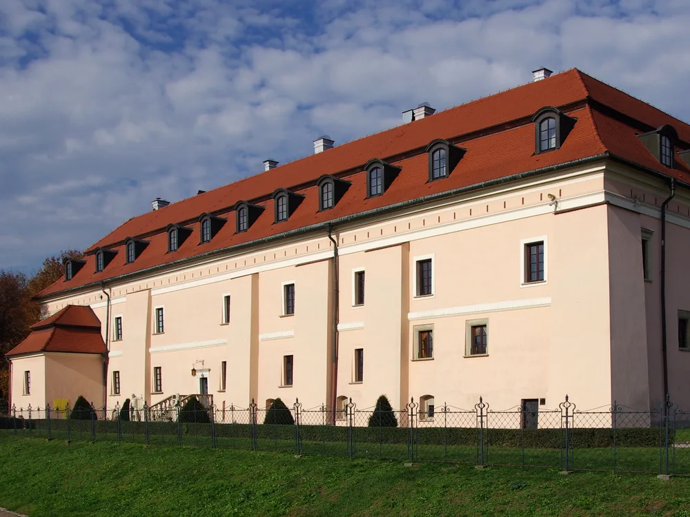 Niepołomice Castle near Kraków, Poland — a royal hunting lodge founded under Casimir the Great, rebuilt as a Renaissance residence and restored 1991–2007