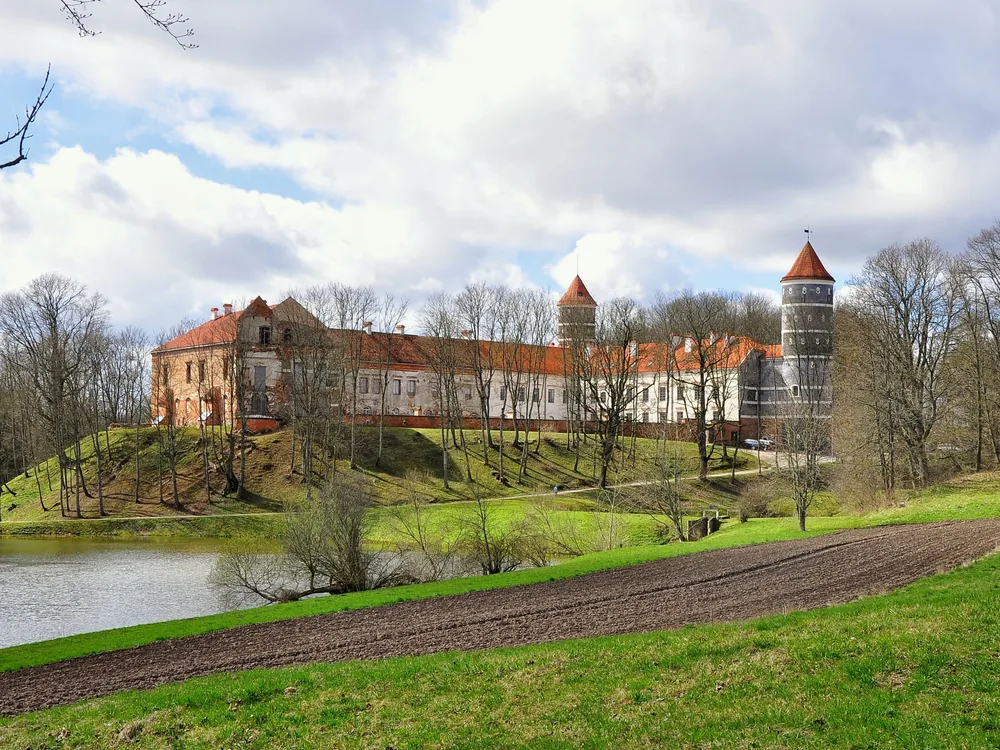 Panemunė Castle — the 1604 Renaissance-Baroque manor on the Nemunas River in Jurbarkas District, Lithuania, designed by Dutch architect Peter Nonhardt and now managed by the Vilnius Academy of Arts