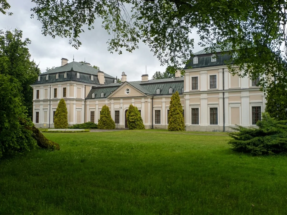Sieniawa Palace in Subcarpathian Voivodeship, Poland — the former Sieniawski and Czartoryski residence, now a palace hotel