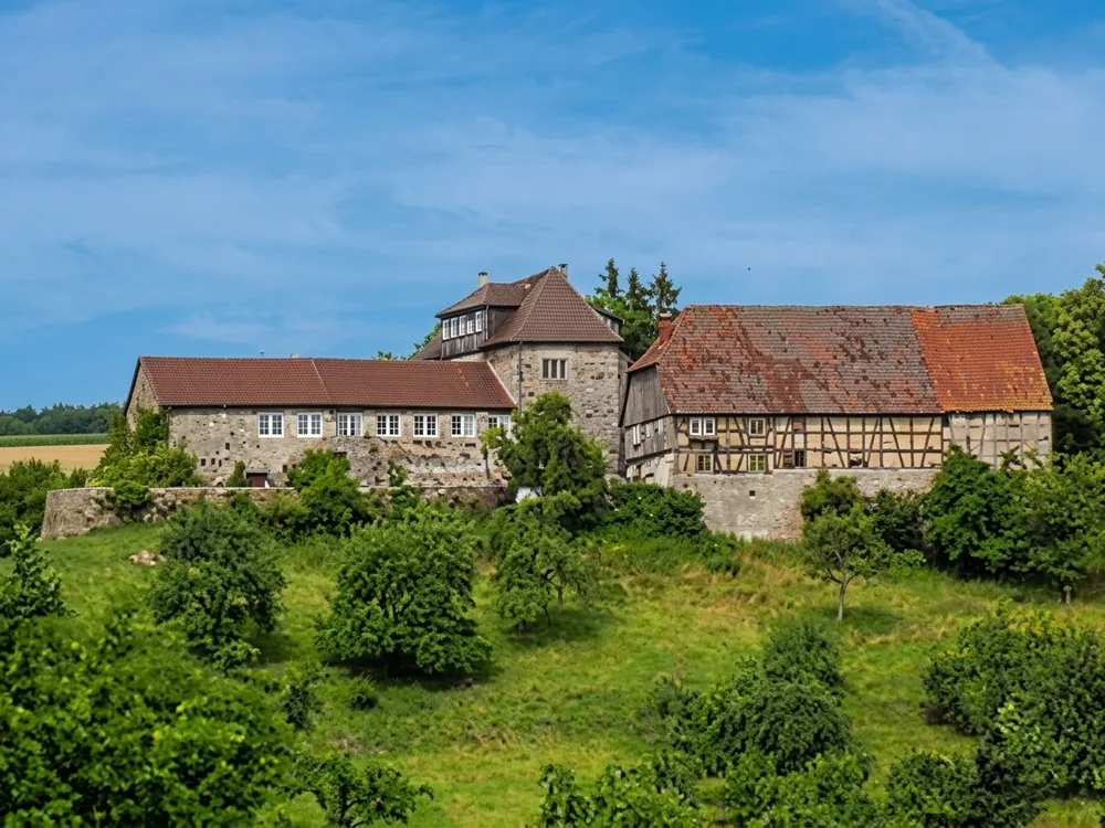 Waldenstein Castle (Burg Waldenstein) in the Schwäbischer Wald, Rudersberg, Baden-Württemberg, Germany