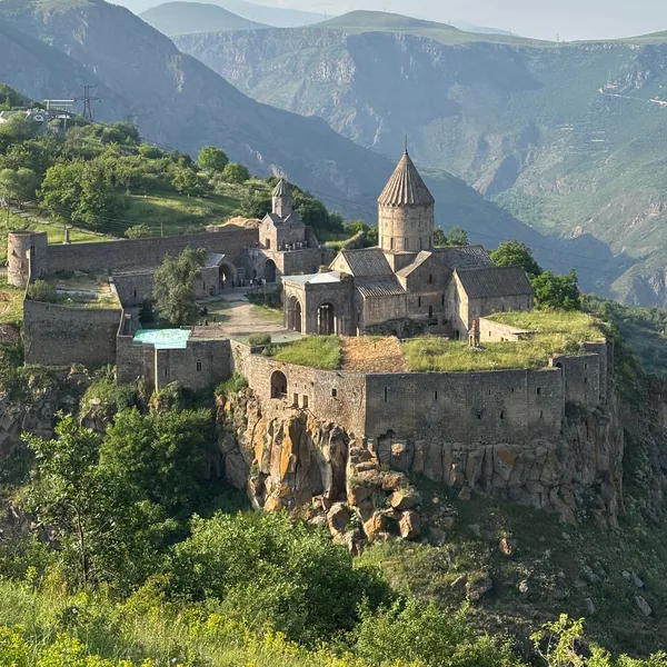 Aramyants Castle near Akhtala, Lori Province, Armenia