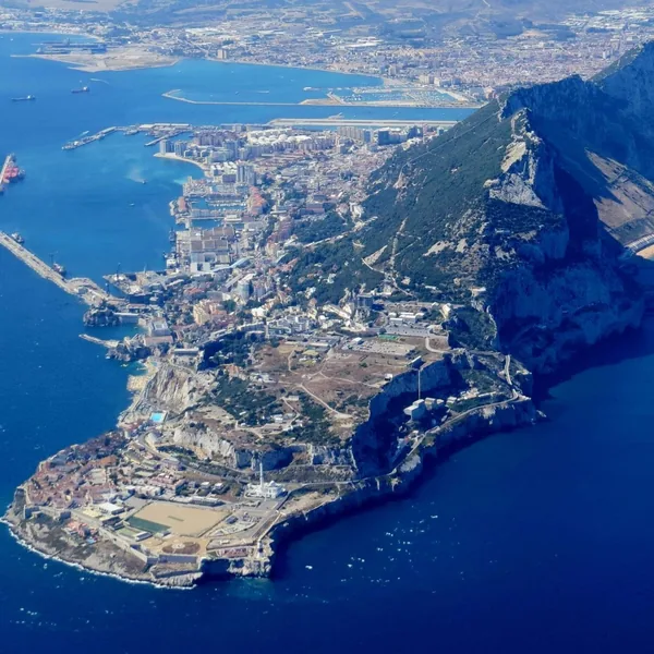 The Rock of Gibraltar — British Overseas Territory at the entrance to the Mediterranean