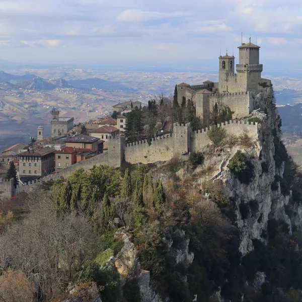 Guaita Tower and Mount Titano, Republic of San Marino