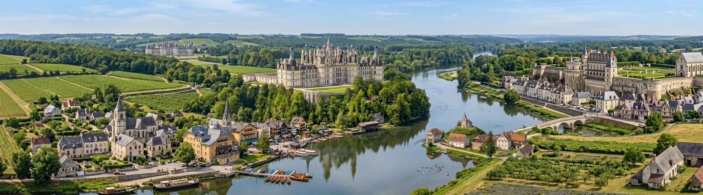 Château de Chambord reflected in the Cosson river at dawn — the Loire Valley's most theatrical château